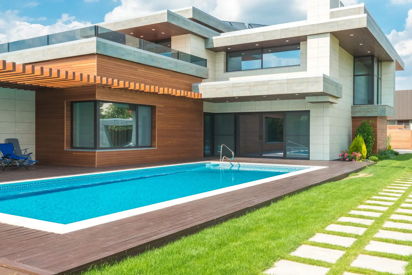 Swimming pool built in Harpers Hill, NSW